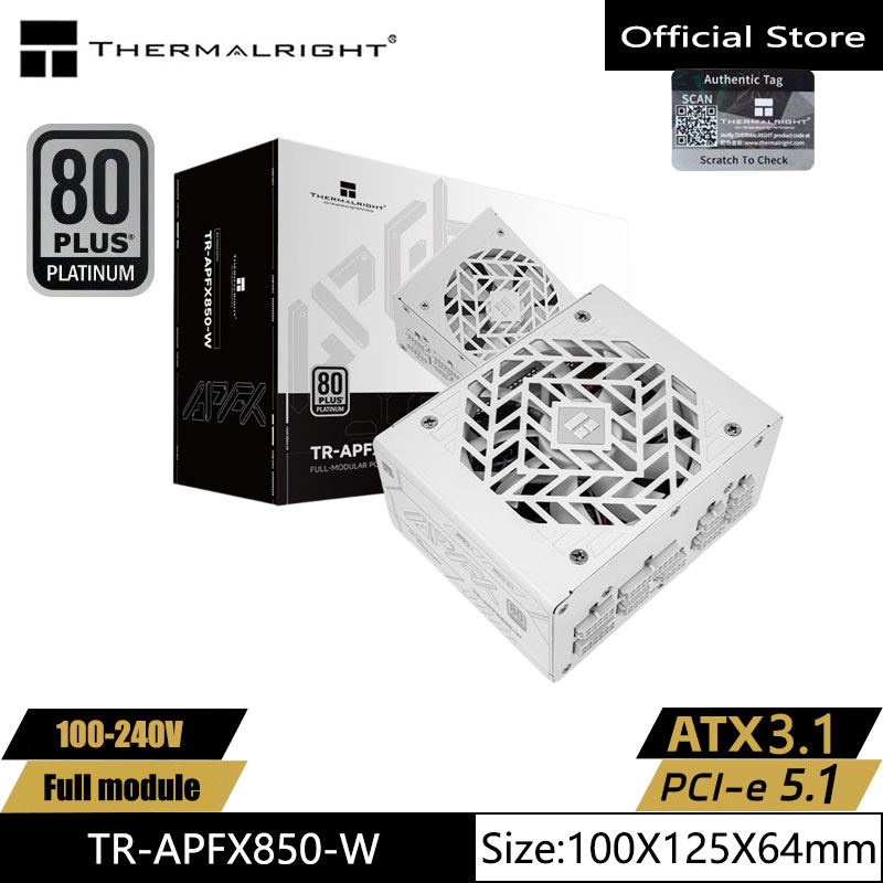 Thermalright TR-APFX850/1000-W - 1000W White Modular Power Supply recensie en prijs